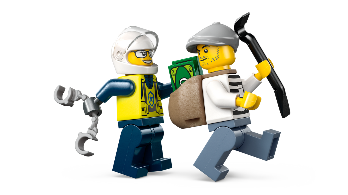 LEGO City Politseimootorratta tagaajamine 60455L