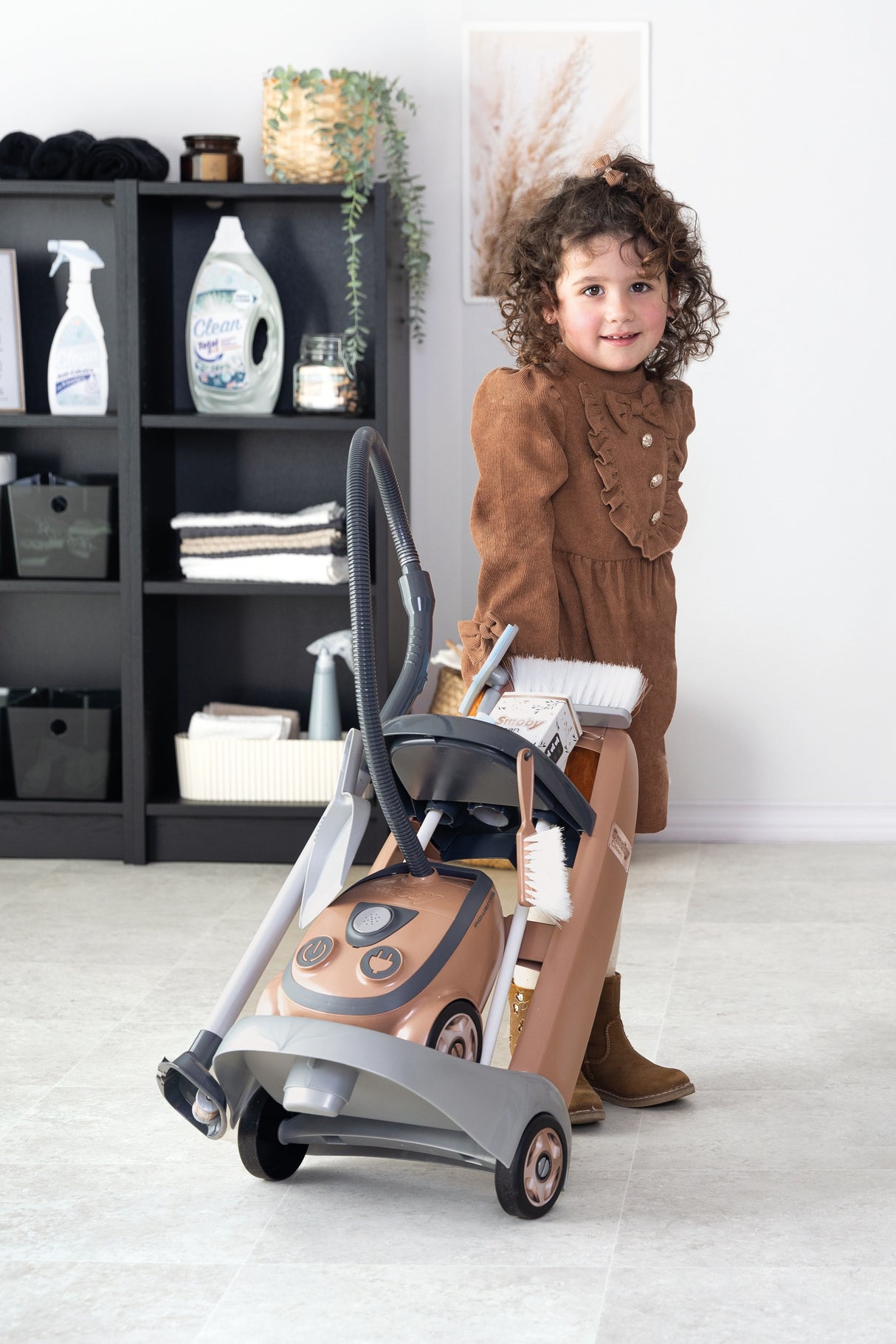 Smoby koristuskäru ja tolmuimeja Rowenta  330325S