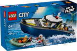 LEGO City Ujuva politseipaadi tagaajamine 60456L