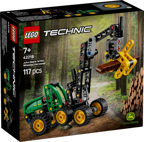 LEGO Technic John Deere 1470H ratastega harvester 42218L