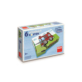 Dino klotsipusle puidust 6 tk Masinad 38111D