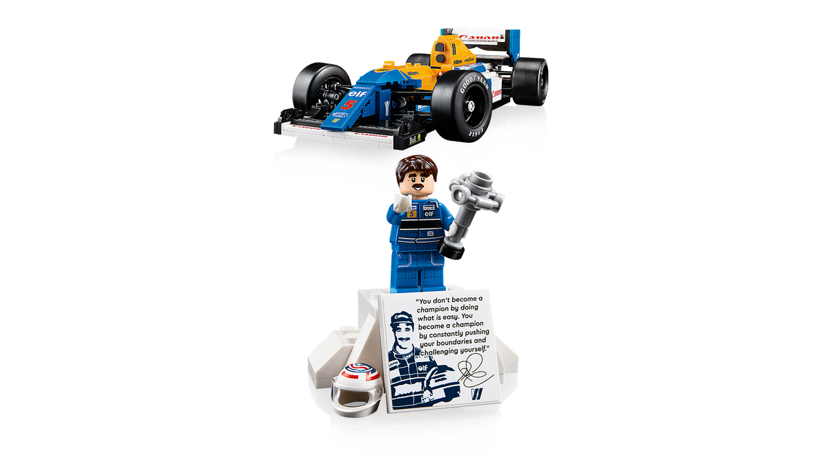 LEGO Icons Williams Racing FW14B ja Nigel Mansell 10353L