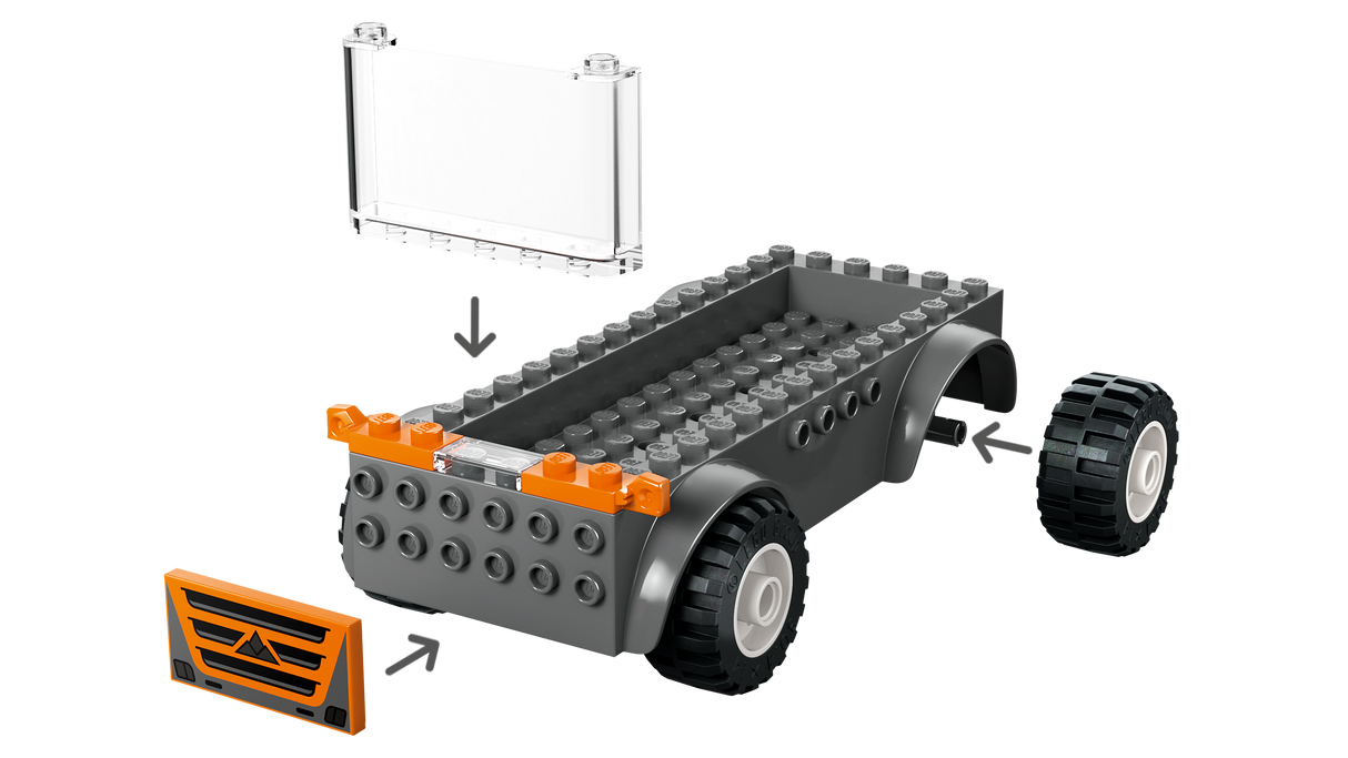 LEGO City Mootorratta transpordiveok 60491L
