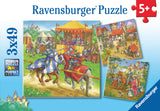 Ravensburger pusle 3x49 tk Rüütliturniir 051502V