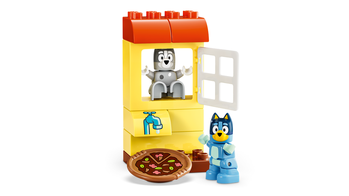 LEGO DUPLO Bluey Pitsatüdrukud Muffini ja Blueyga 10469L