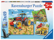 Ravensburger pusle 3x49 tk: Suured töömasinad
 080120V
