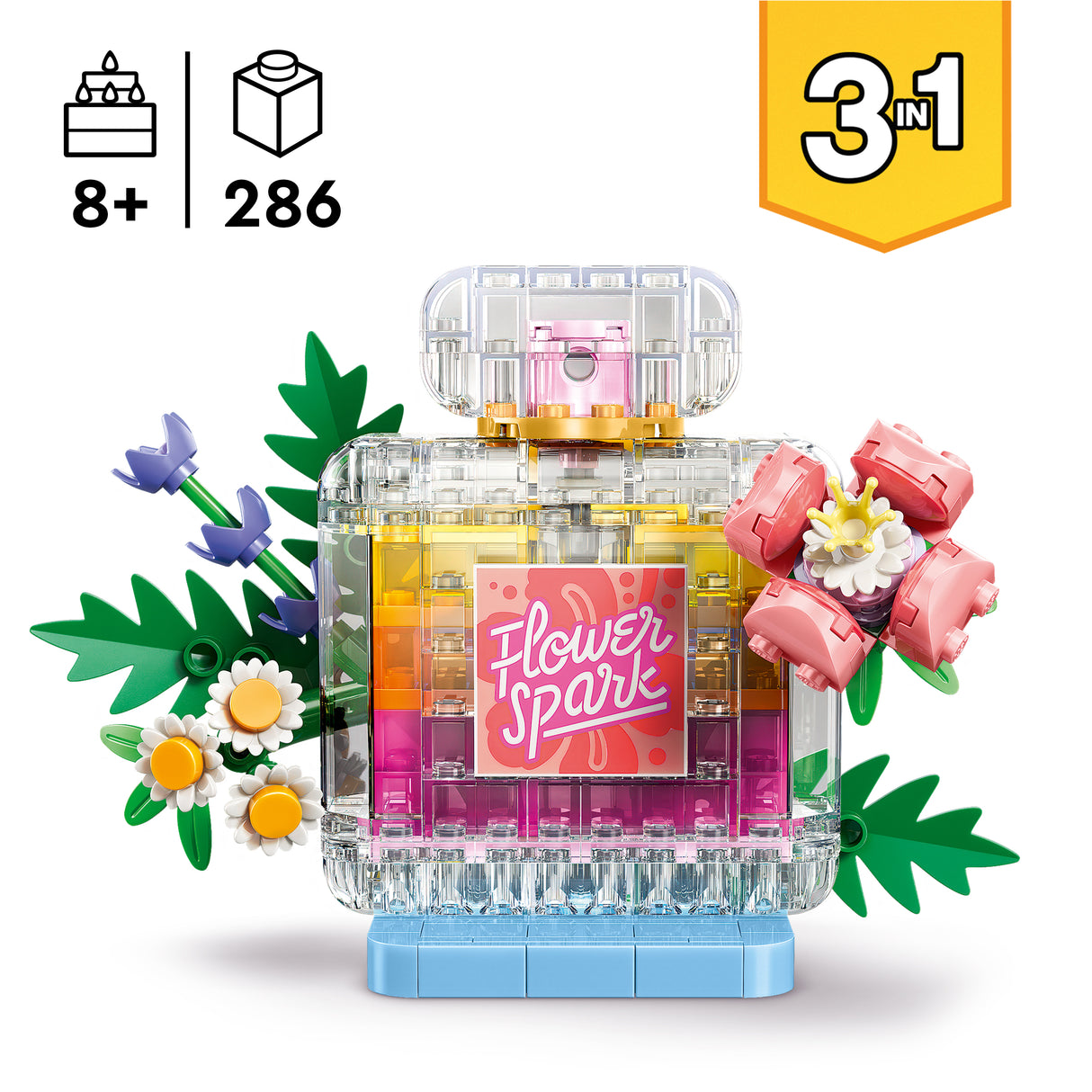 LEGO Creator Lillekaunistusega parfüümipudel 31383L