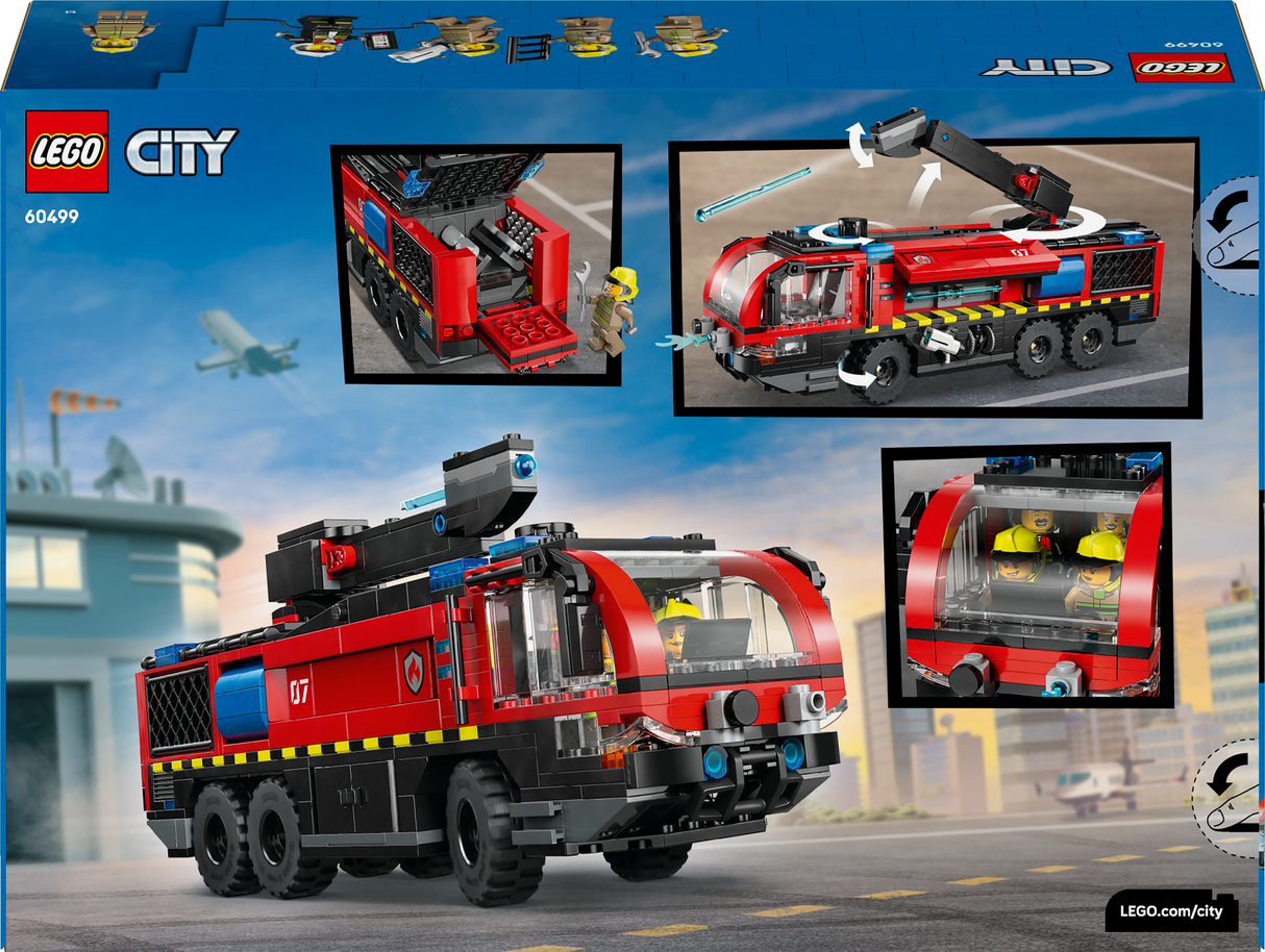 LEGO City Lennuvälja tuletõrjeauto 60499L