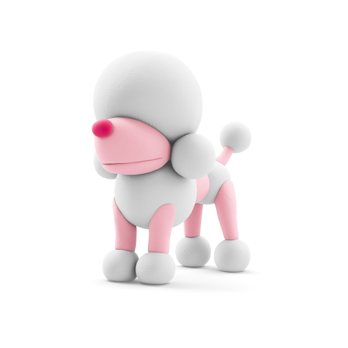 HEY CLAY voolimismass 15 tk: koerasõbrad 15030E