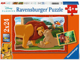 Ravensburger pusle 2x24 tk: Lõvikuninga pere 12001029V