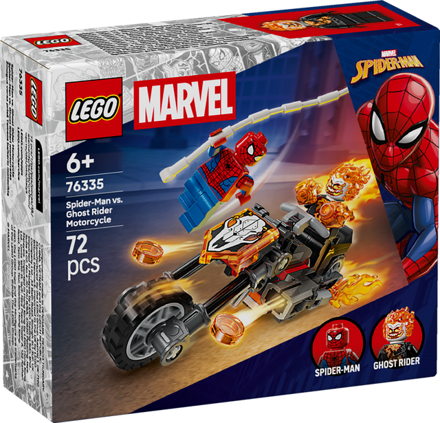 LEGO Super Heroes Spider-man vs. Ghost Rideri mootorratas 76335L