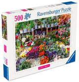 Ravensburger pusle 500 tk: värviline lilleäri Prantsusmaal 12001815V