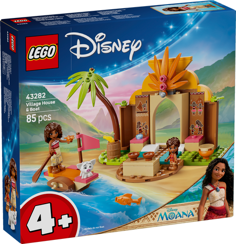 LEGO Disney Vaiana Külamaja ja paat 43282L