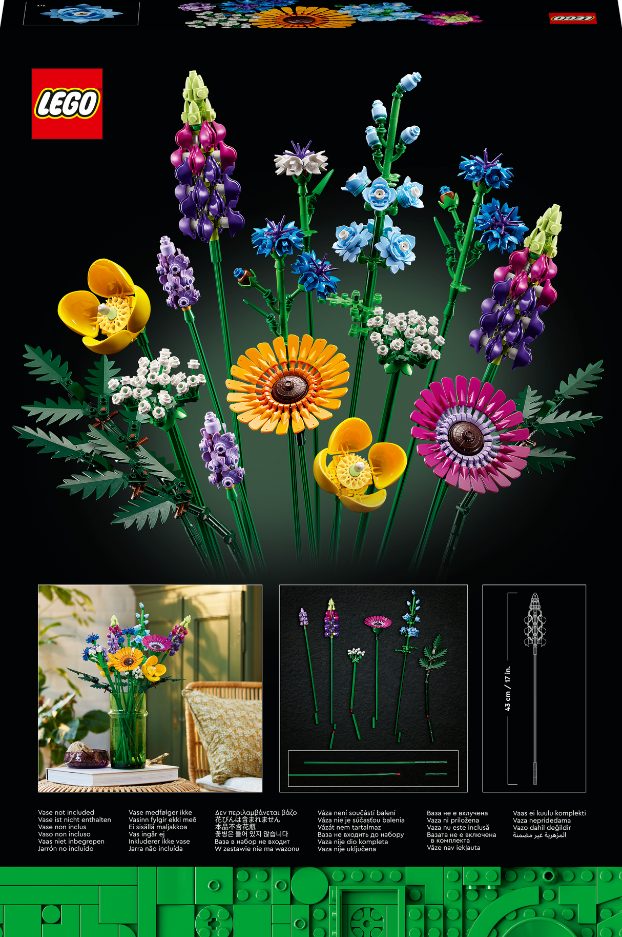 LEGO Botanical Collection Metsalillede kimp 10313L