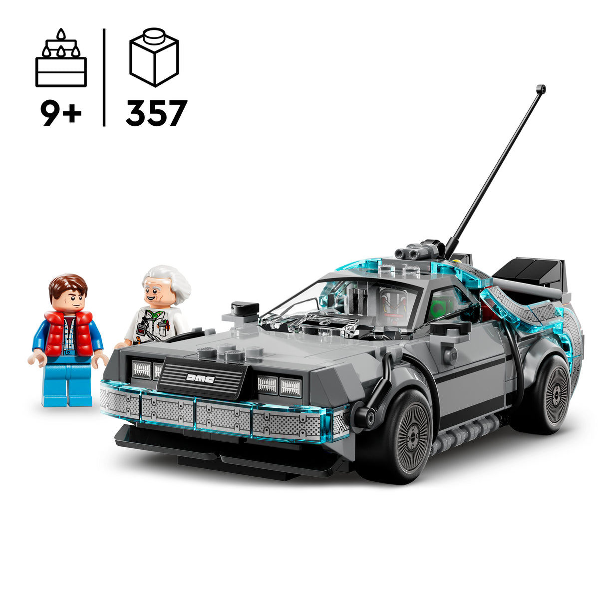 LEGO Speed Champions Ajamasin filmist Tagasi tulevikku 77256L