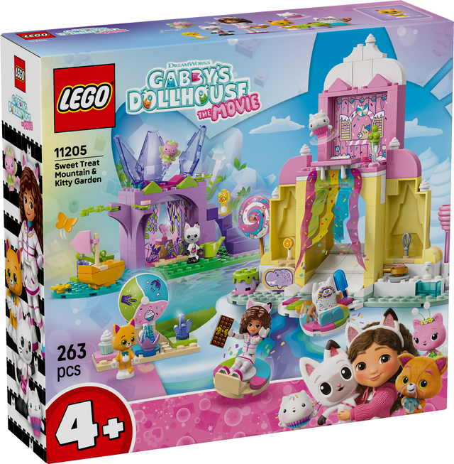 LEGO Gabby`s Dollhouse Maiustustemägi ja kiisuaed 11205L