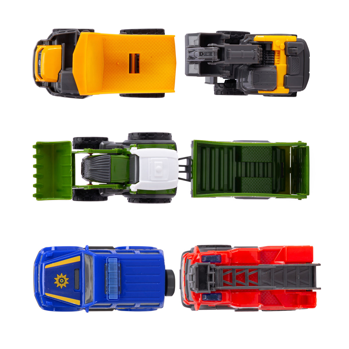 Dickie Toys mänguautode komplekt – 5 erinevat 203742016B