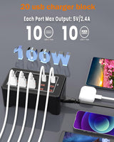 USB laadimisjaam 100W 20 porti YFY-A73C