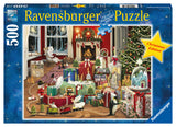Ravensburger pusle 500 tk Kaunis jõuluaeg 168620V