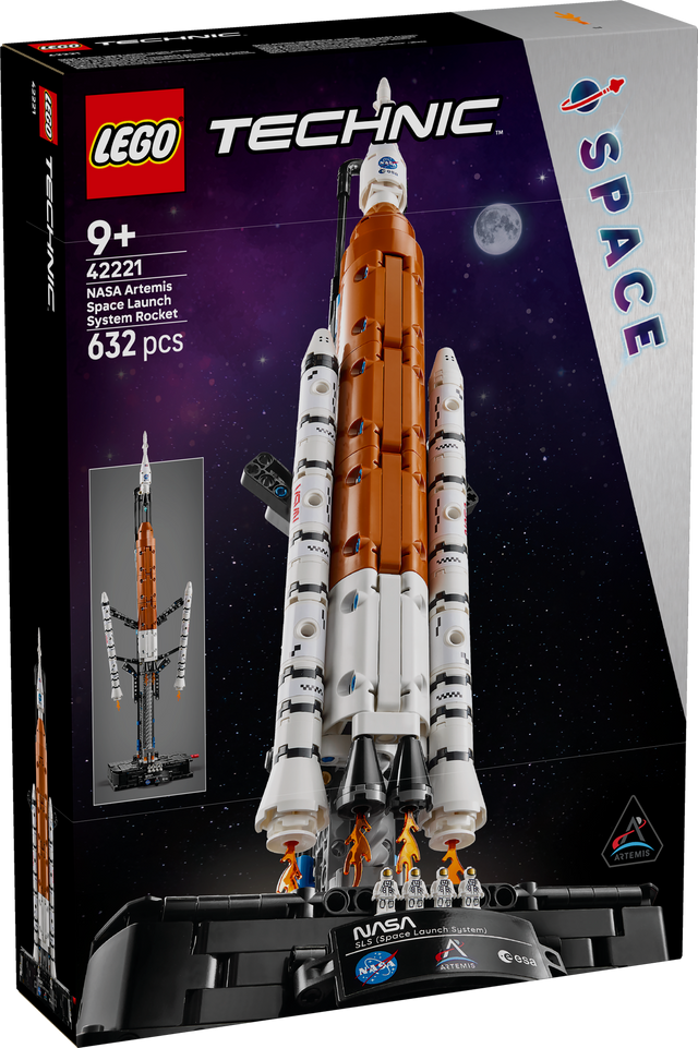 LEGO Technic NASA Artemis kosmosestardisüsteem 42221L