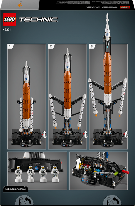 LEGO Technic NASA Artemis kosmosestardisüsteem 42221L