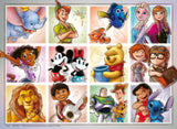 Ravensburger pusle 100 tk: tuntud Disney tegelased 12004118V