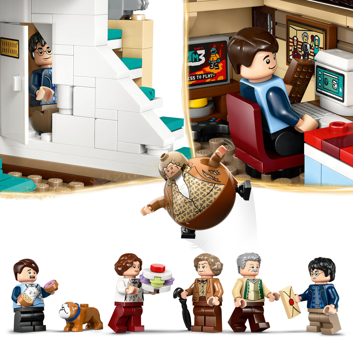 LEGO Harry Potter Privet drive: tädi margeʼi külaskäik 76451L