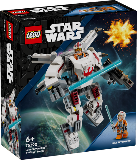 LEGO Star Wars Luke Skywalker X-Wingi robot 75390L