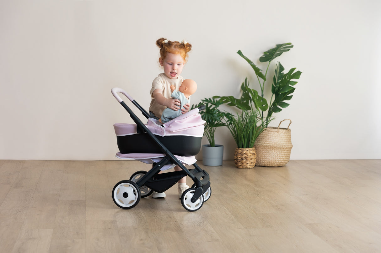 Smoby Maxi-Cosi kolm-ühes nukuvankri komplekt - roosa 253121S