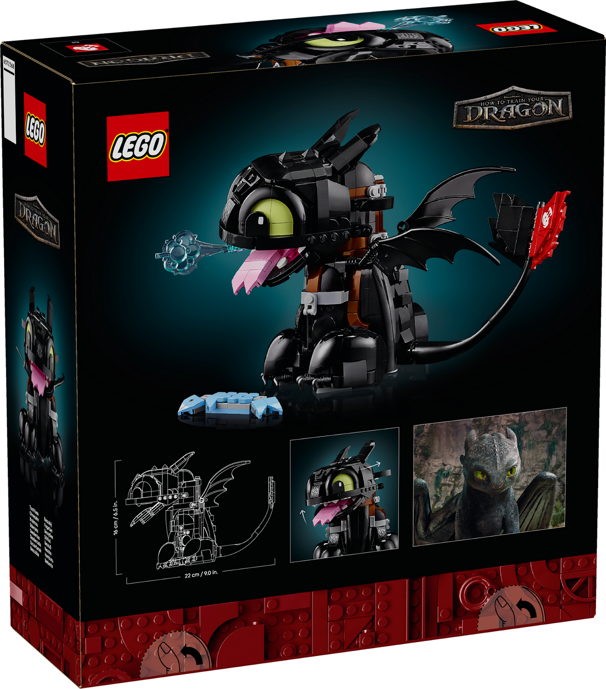 LEGO Icons Kuidas taltsutada lohet: Hambutu 10375L