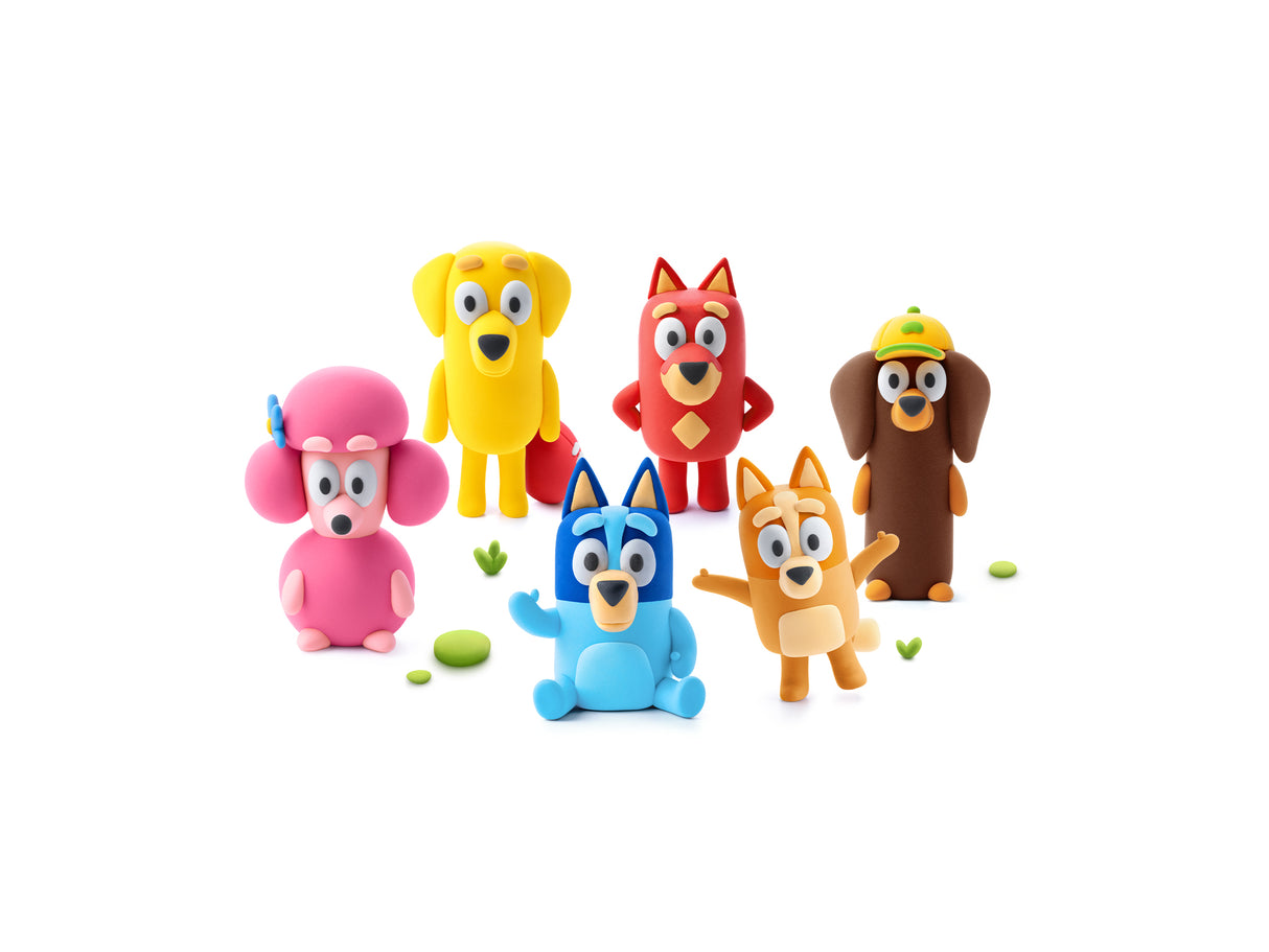 HEY CLAY voolimismass 15 tk: Bluey ja sõbrad 15031E
