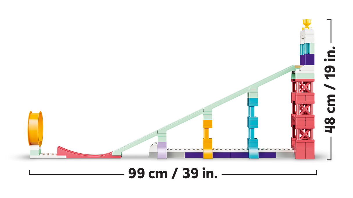 LEGO DUPLO linn Kolm ühes loomingulised rambid sõidukitega 10478L
