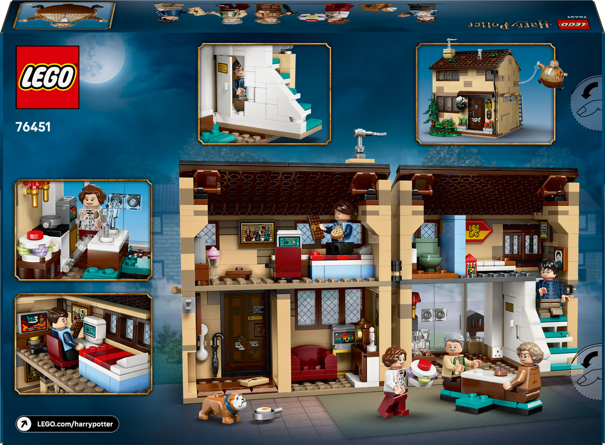 LEGO Harry Potter Privet drive: tädi margeʼi külaskäik 76451L