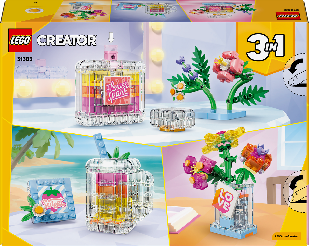 LEGO Creator Lillekaunistusega parfüümipudel 31383L
