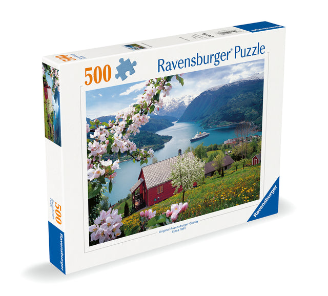 Ravensburger pusle 500 tk: Skandinaavia idüll 12000208V