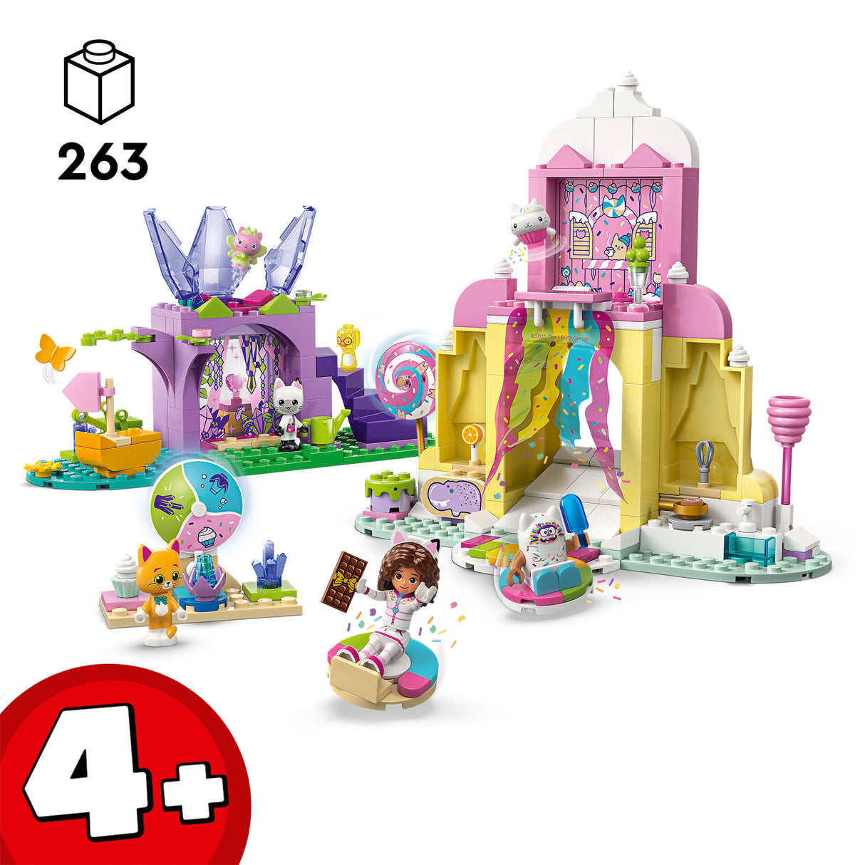 LEGO Gabby`s Dollhouse Maiustustemägi ja kiisuaed 11205L