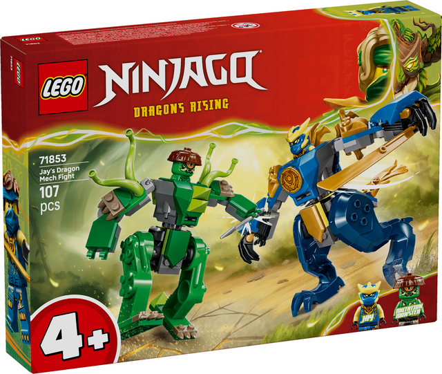 LEGO Ninjago Jay draakoniroboti võitlus 71853L