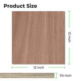 xTool laservineer: pähklipuu, 3mm 30*30cm, 6tk P5020089