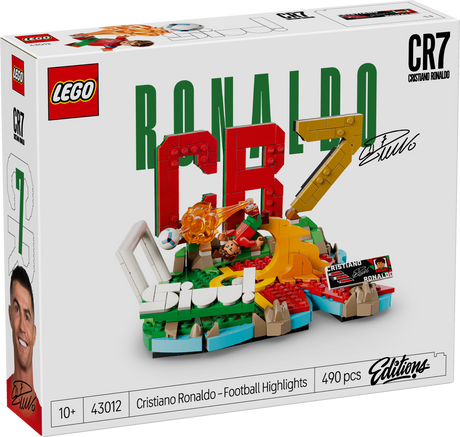 LEGO Editions Cristiano Ronaldo – jalgpalli parimad hetked 43012L