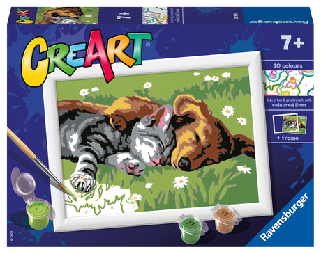 Ravensburger maalimine numbrite järgi Magavad sõbrad 201891V