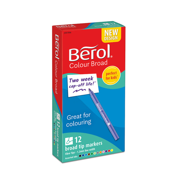 Berol viltpliiatsid TTS robotitele, 12 tk AR00938B