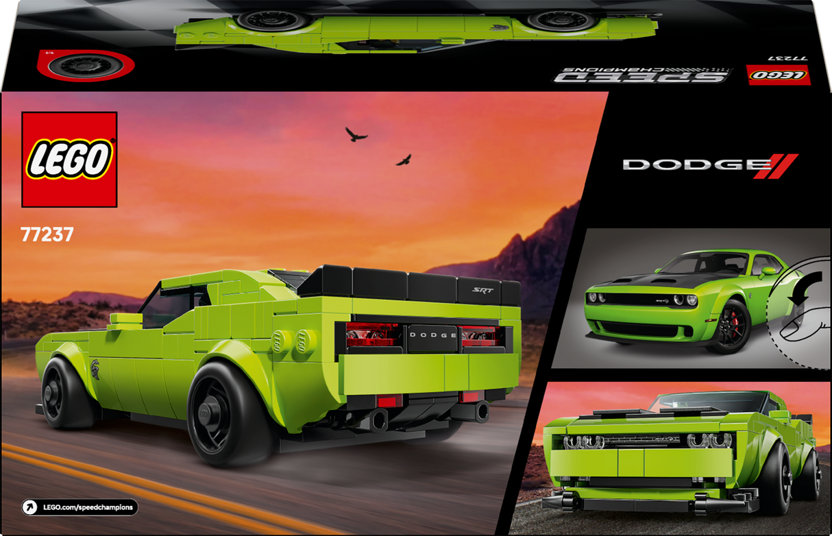 LEGO Speed Champions Dodge Challenger SRT Hellcat sportauto 77237L