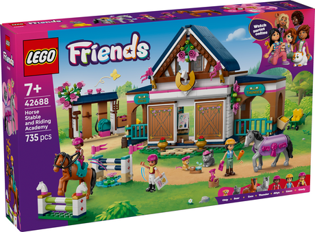 LEGO Friends Hobusetall ja ratsakool 42688L