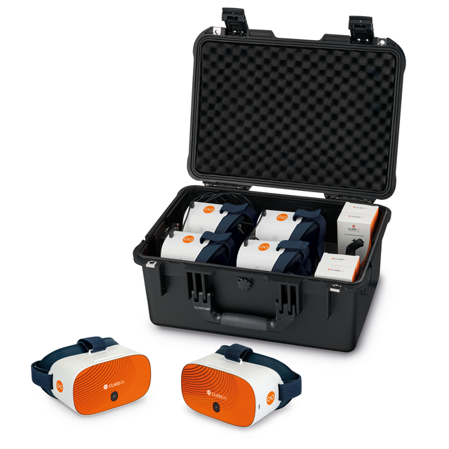 ClassVR Xplorer komplekt 4 peaseadmega CVR3128-CRS-4