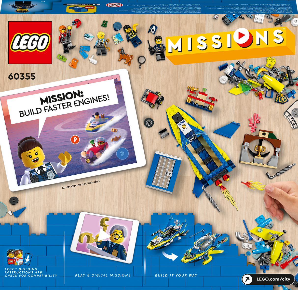 LEGO City Veepolitsei uurimismissioonid 60355L