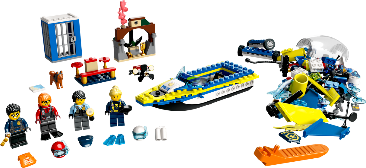 LEGO City Veepolitsei uurimismissioonid 60355L