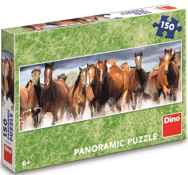 Dino panoraampusle 150 tk Hobused 39334D