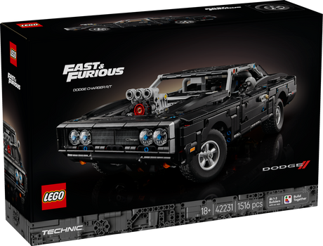LEGO Technic Fast and Furious 1970 Dodge Charger R/T auto 42231L
