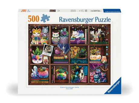 Ravensburger pusle 500 tk: kassid ja sukulendid 12000874V