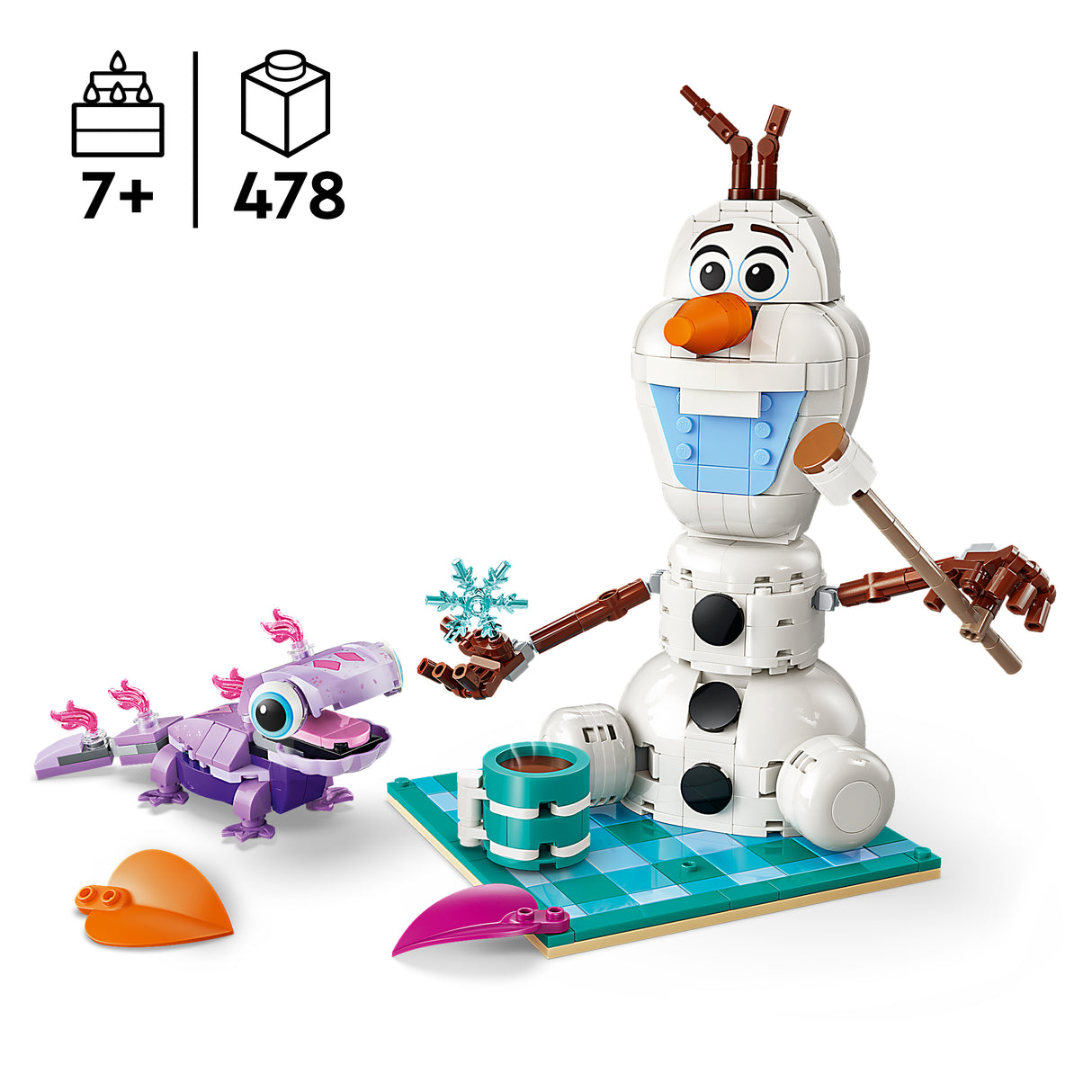 LEGO Disney Olafi ja Bruni piknikulõbu 43287L